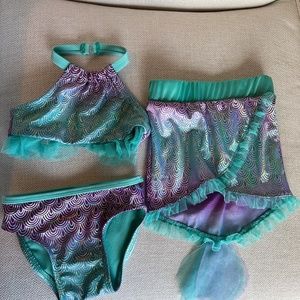 Baby Girl Mermaid Swimsuit